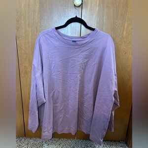 Old Navy Women's Long Sleeve Tee - Purple